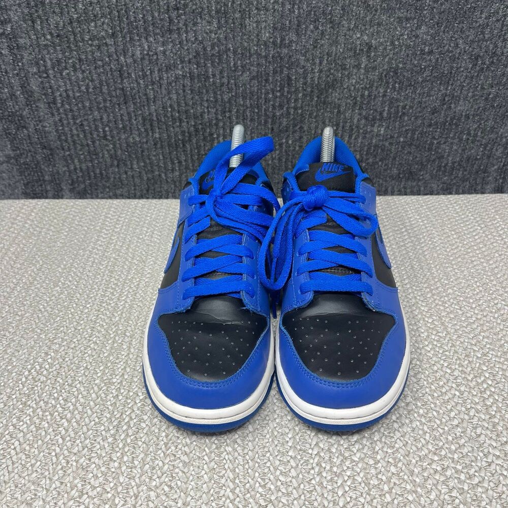 Nike Dunk Low Hyper Cobalt Blue Black Shoes Women’s 8 (6.5Y) CW1590-001 - Picture 2 of 8